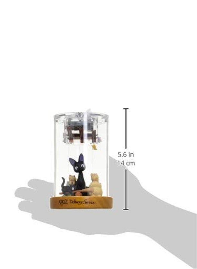 Sekiguchi Studio Ghibli Puppet Music Box Majo Kiki's delivery Service Jiji - Image 3